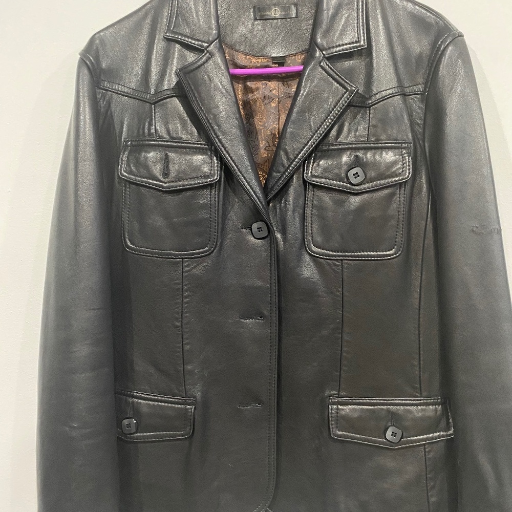 Vintage Wilsons Leather Womens Jacket Sz L